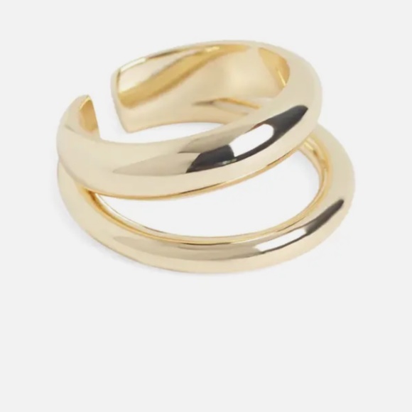 Loren Stewart Jewelry - NWT Loren Stewart Le Deux Wrap Chunky Trendy Band, Ring Size 7